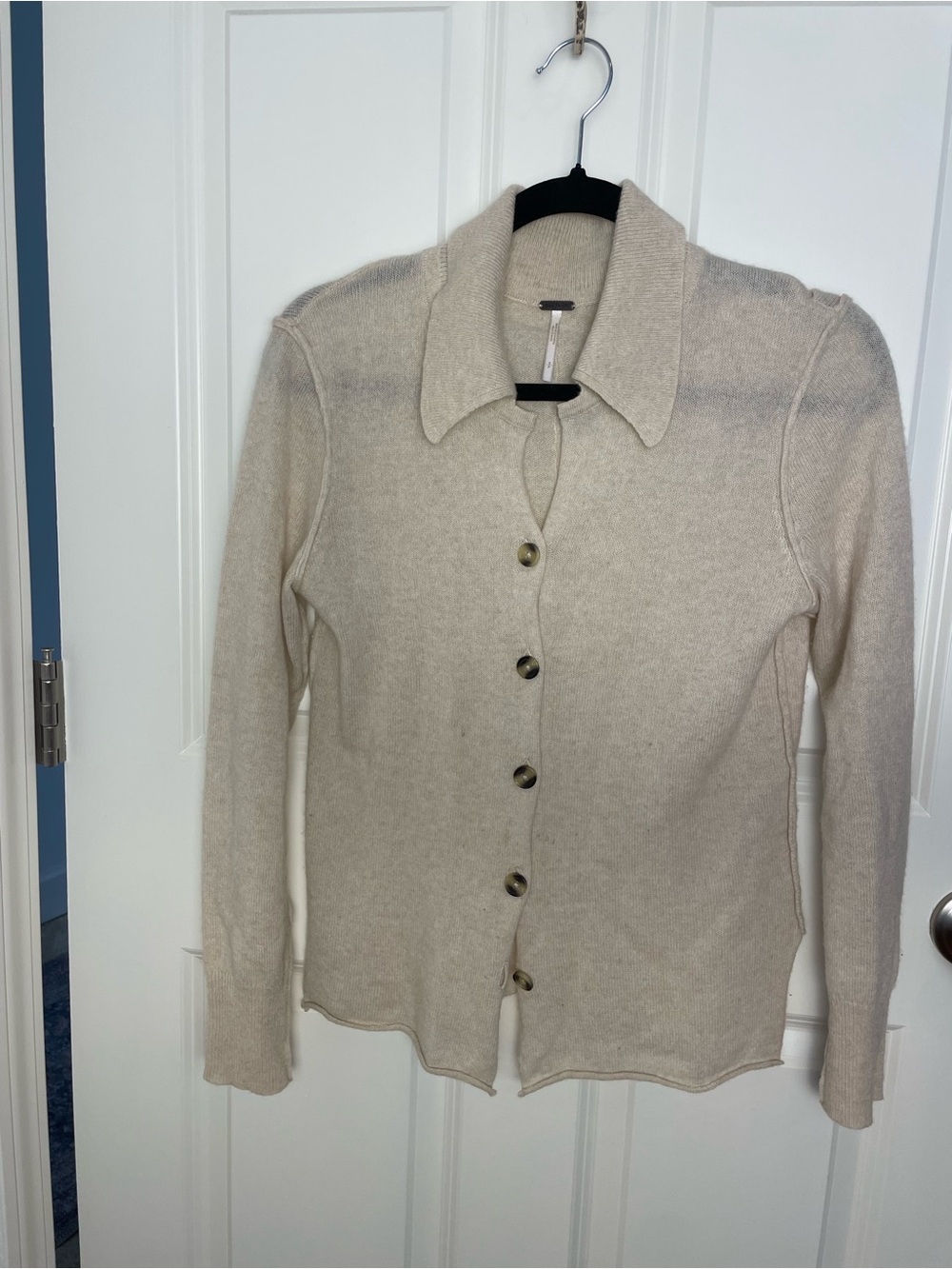 Free People 100% cashmere cardigan